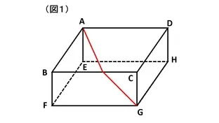 【算数科講師向け】平面の場合と一緒！？立体図形の最短距離問題
